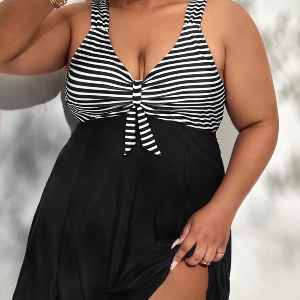 Plus size tankini